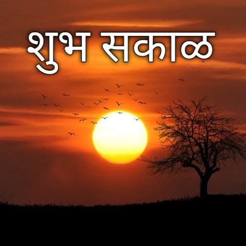 शुभ सकाळ सुप्रभात ~ 500+ Good morning messages in Marathi Images